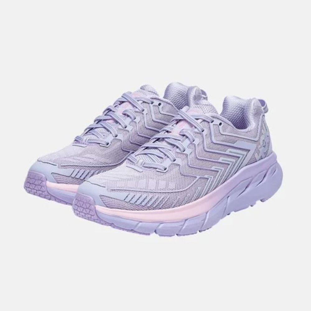 OV Outdoor Voices x Hoka One One Clifton 4 in Lilac (8.5)